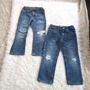 Epic Threads/ Children's Place Boys Distressed Straight Leg Jeans